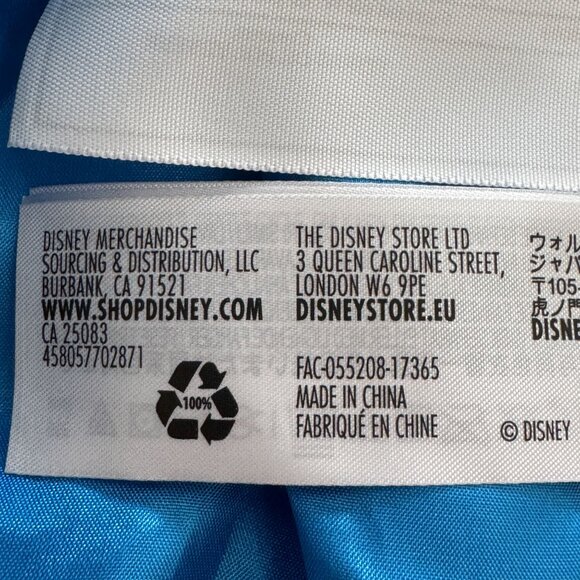 Disney Varsity Jacket Team Mickey Mouse 1928 Blue Snap Kids Size 7 8 - Picture 2 of 16